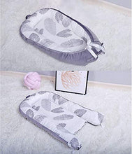 Load image into Gallery viewer, Portable Crib Baby Portable Lounger Infant Bassinet Reversible Co Sleeping Cribs for Bedroom/Travel (Gray)…
