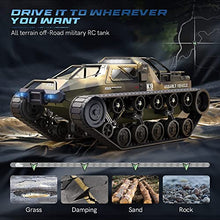 Load image into Gallery viewer, Ruko RC Tank, 1:12 Scale All Terrain Remote Control Cars for Adults, High Speed Spraying RC Trucks with 2 Batteries, 45 Mins Play, 360°Rotating Drifting, Gifts for Boys and Girls
