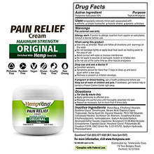 Load image into Gallery viewer, Hempvana Relief Cream with Seed Extract - Relieves Inflammation, Muscle, Joint, Back, Knee, Nerves and Arthritis – Made in USA 4oz Paraben Free, Vegan, Cruelty-Free As Seen On TV
