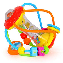 Load image into Gallery viewer, HOLA Baby Toys 6 to 12 Months, Baby Rattles Activity Ball, Shaker, Grab and Spin Rattle, Crawling Educational Toys for 3, 6, 9, 12 Months Baby Infant, Boys, Girls
