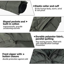 Load image into Gallery viewer, BINACL Hooded Warm Winter Coat, Women Most Wished&amp;Gift Ideas for Valentine's Day Lined Outwear Sports Girls Zip Up Lightweight Snowboarding Cotton Padding Jacket with Fur Trimmed Hood(Army Green,XS)
