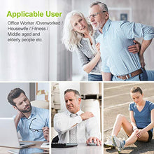 Load image into Gallery viewer, AUVON Rechargeable TENS Unit Muscle Stimulator, 3rd Gen 16 Modes TENS Machine with 8pcs 2"x2" Premium Electrode Pads (American Gel) for Pain Relief
