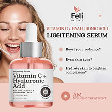 Load image into Gallery viewer, AM/PM Dark Spot Corrector Treatment - Overnight Kojic Acid Dark Spot Remover for Face /Body + AM Vitamin C Hyaluronic Acid Retinol Serum for Face, Tranexamic Acid Age Spot Acne Scar Treatment for Face
