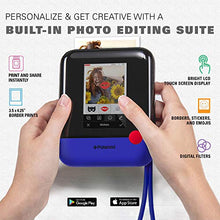 Load image into Gallery viewer, Polaroid Pop Wireless Portable Instant 3x4 Photo Printer &amp; Digital 20MP Camera with Touchscreen Display (Blue) Built-in Wi-Fi, 1080p HD Video
