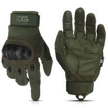 Load image into Gallery viewer, Glove Station The Combat Tactical Knuckle Gloves, Green, M &amp; Ultra Durable Series Cut Resistant Gloves, Green, M

