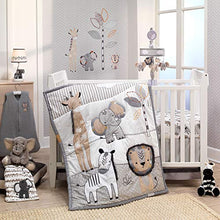 Load image into Gallery viewer, Lambs &amp; Ivy Jungle Safari Gray Plush Elephant Stuffed Animal Toy - Jett
