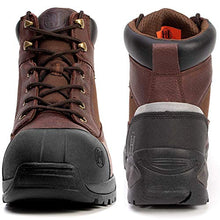 Load image into Gallery viewer, Montwell Mens work boots, 6" Composite Toe Waterproof Lightweight Work Boots for Men, Slip &amp; Puncture Resistant Safety EH Wide Working Shoes 2E-10.5 (CK-1126)
