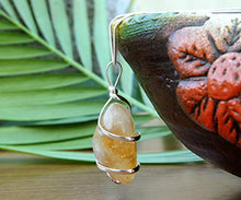 Load image into Gallery viewer, Citrine Gemstone Pendant Necklace - Natural Crystal Healing | Stone of Joy, Wealth and Abundance| Energizes Solar Plexus and Navel Chakras| Jewelry for Men &amp; Women
