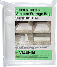 Load image into Gallery viewer, VacuFlat Foam Mattress Vacuum Storage Bag (Queen/Full/Full-Xl)
