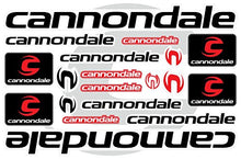 Load image into Gallery viewer, Cannondale Decals Stickers Bicycle Frame Replacement Graphic Set #2
