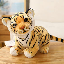 Load image into Gallery viewer, GUDVES Tigers Plush Toy Stuffed Animal Plush Cat-by Tiger Tale Toys Cute Lifelike Tiger Stuffed Animals Animals Kids Toy Gift for Boy Baby Hug Tiger-Lifelike Stuffed Animal (7.8 in,Yellow Tiger)

