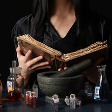 Load image into Gallery viewer, Consine A Set of 49 Different Crystal Gemstones in Glass Bottles, Chip Crystal Natural Reiki Healing Tumbled Stones Random Stuff Witchcraft Crystals for Meditation Therapy
