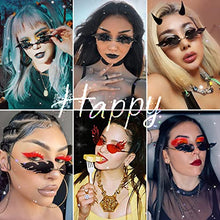 Load image into Gallery viewer, Fashion men's women bat sunglasses vintage frameless Mirror Rimless Sun Glasses Unique Sunglasses UV400
