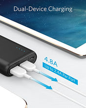Load image into Gallery viewer, Portable Charger Anker PowerCore 20100mAh - Ultra High Capacity Power Bank with 4.8A Output and PowerIQ Technology, External Battery Pack for iPhone, iPad &amp; Samsung Galaxy &amp; More (Black) (A1271)
