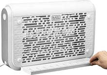 Load image into Gallery viewer, BLACK+DECKER Bug Zapper | Electric UV Insect Catcher &amp; Killer for Flies, Mosquitoes, Gnats &amp; Other Flying Pests | 6,000 Sq/Ft Coverage for Home, Kitchen, Covered Patio &amp; Other Indoor/Outdoor Areas

