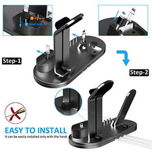 Load image into Gallery viewer, OLEBR 3 in 1 Charging Stand Compatible with iWatch Series 5/4/3/2/1, AirPods and iPhone 11/11 Pro/11 Pro Max/Xs/X Max/XR/X/8/8Plus/7/7 Plus /6S /6S Plus(Original Charger &amp; Cables Required) Black
