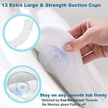 Load image into Gallery viewer, Full Body Bath Pillow, Upgraded Non-Slip Bath Cushion for Tub, Spa Bathtub Pillow Mattress for Head Neck Shoulder and Back Rest Support，Hot Tub Accessories – 50"x 15"
