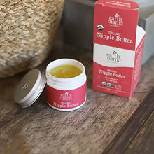 Load image into Gallery viewer, Organic Nipple Butter Breastfeeding Cream by Earth Mama | Lanolin-free, Safe for Nursing &amp; Dry Skin, Non-GMO Project Verified, 2-Fluid Ounce (2-Pack)
