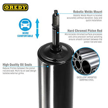 Load image into Gallery viewer, OREDY Front&amp;Rear Gas Shocks Sets Driver and Passenger Side Shock Absorber 344372 344365 Shocks Kit Compatible with Dodge Ram 1500 2500 3500 1994-2001
