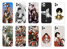 Load image into Gallery viewer, Silicone Shockproof Clear Case Levi for Ackerman Attack on for Titan 434 Compatible with Google Pixel 6 Anti-Scratch Full Body Protection
