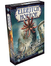 Load image into Gallery viewer, Eldritch Horror Cities in Ruin Board Game EXPANSION | Mystery Game | Cooperative Board Game for Adults and Family | Ages 14+ | 1-8 Players | Avg. Playtime 3 Hours | Made by Fantasy Flight Games
