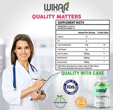 Load image into Gallery viewer, Wixar Naturals Sea Moss Gummies - Natural Irish Sea Moss and Bladderwrack with Burdock Gummy - 60 Gummies - Vegan - Thyroid, Healthy Skin, Keto Detox, Gut, Joint Support Alkaline Supplements
