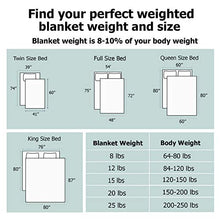 Load image into Gallery viewer, Weighted Evolution Weighted Blanket+ Bonus Organic Bamboo Duvet Cover/PRE-Assembled/Best Blanket for Adults/Kids-Hypoallergenic Warm Cooling Calm Cozy Heavy Blanket (Grey, 60"x 80" | 20 lbs)
