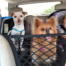 Load image into Gallery viewer, No/Brand Hovely Pet Car Seat Dog Car Barrier, Easy to Install, Easy to Clean with Flexible Bungee Cords for Seat Movement
