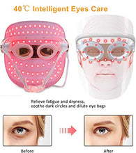 Load image into Gallery viewer, 7 Colors LED Face Mask Light Therapy, LED Light Therapy Mask Facial for Skin Rejuvenation Face Skin Care Mask
