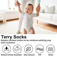 Load image into Gallery viewer, Baby Non Slip Grip Ankle Socks - Grip Crew Socks with Non Slip/Anti Skid Soles, 6 Pairs of Cotton Socks for Infants Toddlers(1-3 years)
