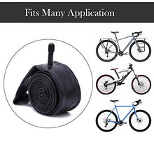 Load image into Gallery viewer, Qukpa 2 PCS 26 Inch Bike Inner Tube 26x1.75/1.95 with Bicycle Tube Bike Tube Repair Tools Include 3 Tire Levers 2 Valve Hats 2 Valve Cores 12 Self-Adhesive Round Patches 1 Metal Tire Rasp
