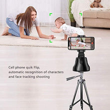 Load image into Gallery viewer, Selfie Stick,Cature 360°Camera Men Selfie Mount Auto Countdown Compatible with All iPhone and Android Phone .Prosvet 360°Rotation Auto Face&amp;Object Tracking Smart Shooting Camera Phone Mount,¡­
