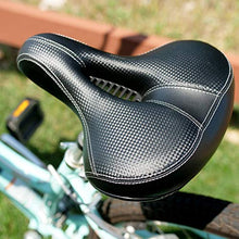 Load image into Gallery viewer, Life's Best Brand Comfortable Bike Seat is a Pain Free Bicycle Accessory for Men, Women or Children. Universal fit Perfect for Mountain Ride,Cruiser, Kids, Spin or Exercise Bike
