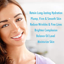 Load image into Gallery viewer, Ebanel Hyaluronic Acid Serum for Face with Peptides, Deep Hydrating Anti Aging Serum, Visibly Plump, Firm &amp; Smooth Skin, Reduce Redness with Vitamin C, E and B5, Niacinamide, Aloe, Jojoba Oil, MSM
