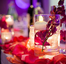 Load image into Gallery viewer, Homemory 24 Pack Waterproof Flameless Floating Tealights, Warm White Battery Flickering LED Tea Lights Candles - Wedding, Party, Centerpiece, Pool &amp; SPA
