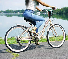 Load image into Gallery viewer, Kent 26" Bayside Women's Cruiser Bike, Rose Gold
