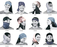 Load image into Gallery viewer, BUFF Adult CoolNet UV+ Multifunctional Headwear and Face Mask, Solid and Patterned Design, Sadri, One Size
