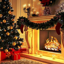 Load image into Gallery viewer, QuliMetal Ceramic White Birch Wood Log, Large Gas Fireplace Logs Set for Indoor Inserts/Outdoor Firebowl, Fire Pits, Vented, Propane, Gel, Ethanol, Electric, Realistic Fireplace Decoration, 6 Pcs

