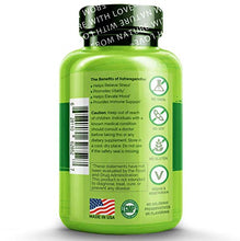 Load image into Gallery viewer, NATURELO Ashwagandha Organic Root Powder - Natural Herbs Supplement - Best for Mental Stress Relief, Mood Enhancer, Thyroid Support - with Black Pepper Extract - 90 Vegan Capsules
