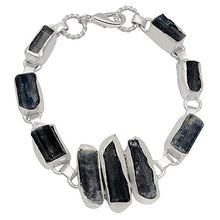 Load image into Gallery viewer, Orchid Jewelry 110.00 Ctw Fancy Blue Kyanite Bracelet for Women| Brass Fashion Bracelet for Girls | Cute and Simple Birthday Gift for Her
