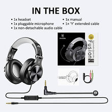 Load image into Gallery viewer, OneOdio Computer Headsets with Microphone -PC Headphones with Boom Mic for Gaming Wired Over Ear Headset with in-Line Control Volume Mute for Mac Laptop Office Zoom Conference
