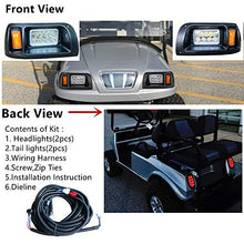 Load image into Gallery viewer, Club Car DS LED Light | LED Headlights &amp; Tail Lights For Club Car DS Gas &amp; Electric golf carts (1993 &amp; up) 12V
