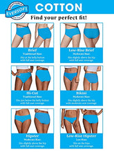 Load image into Gallery viewer, Fruit of the Loom Women's Eversoft Cotton Underwear (Regular &amp; Plus Size), Brief-6 Pack-Assorted Heathers, 6
