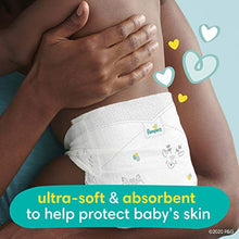 Load image into Gallery viewer, Diapers Newborn/Size 0 (< 10 lb), 84 Count - Pampers Swaddlers Disposable Baby Diapers, Super Pack (Packaging May Vary)
