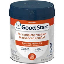Load image into Gallery viewer, Gerber Good Start Gentle (HMO) Non-GMO Powder Infant Formula, Stage 2, 24.5 Ounces (Pack of 4)
