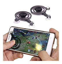 Load image into Gallery viewer, 2 PCS 2017 New Hot Mobile Game Joystick Game KESHEE Sucker Paste King Glory Handle Artifact Flat Cell phone Hand Touch Button for Mobile Phone Funny Game Controller(Transparent）
