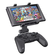 Load image into Gallery viewer, OIVO Pro Controller Clip Mount Compatible with Nintendo Switch/Switch Lite, Adjustable Clip Clamp Holder Mount
