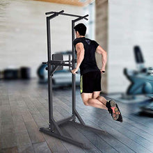 Load image into Gallery viewer, Livebest Power Tower Heavy Duty Adjustable Pull Up Bar Tower Multi-Function Strength Training Dip Stand Workout Station Fitness Equipment for Home Gym …
