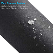Load image into Gallery viewer, MROCO Mouse Pad [30% Larger] with Non-Slip Rubber Base, Premium-Textured &amp; Waterproof Computer Mousepad with Stitched Edges, Mouse Pads for Computers, Laptop, Gaming, Office &amp; Home, 8.5 x 11 in, Black
