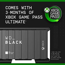 Load image into Gallery viewer, WD_Black 12TB D10 Game Drive for Xbox, Desktop External Hard Drive (7200 RPM) - WDBA5E0120HBK-NESN
